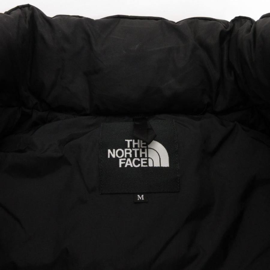 ザノースフェイス THE NORTH FACE ND92555 ヌプシジャケット ダウン ロゴ刺繍 M 黒 ブラック /JS ■GY18 メンズ_4