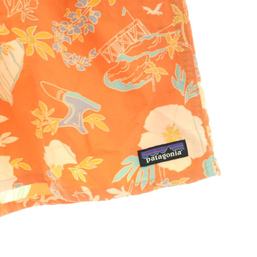 パタゴニア Patagonia メンズ・バギーズ・ショートパンツ 花柄 ロゴ M