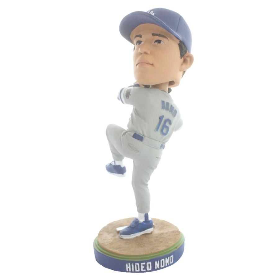 MLB 16 野茂英雄 ロサンゼルス ドジャース Dodgers ボブルヘッド 首振り人形 置物 野球 箱付き /MW ■GY18 その他_1