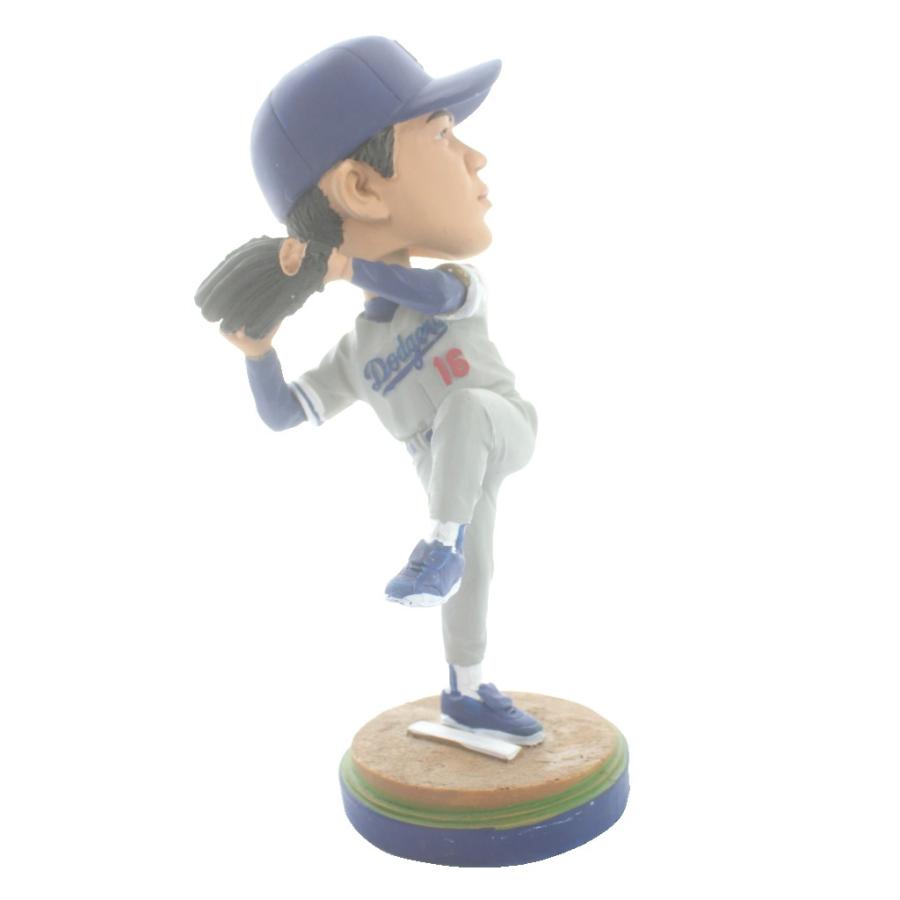 MLB 16 野茂英雄 ロサンゼルス ドジャース Dodgers ボブルヘッド 首振り人形 置物 野球 箱付き /MW ■GY18 その他_3