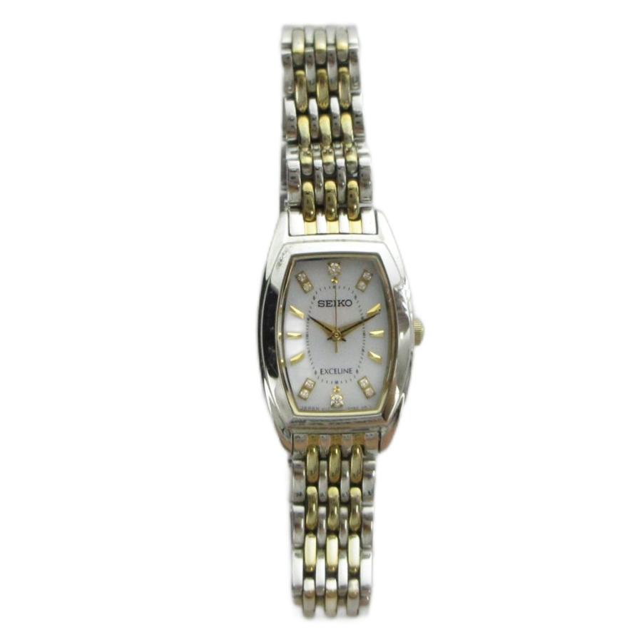 セイコー SEIKO V117-0DD0 EXCELINE エクセリーヌ 腕時計 ウォッチ