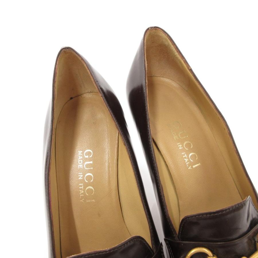 GUCCI（グッチ） ホースビットパンプス ローファー ハイヒール レザー
