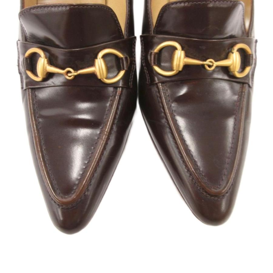 GUCCI（グッチ） ホースビットパンプス ローファー ハイヒール レザー