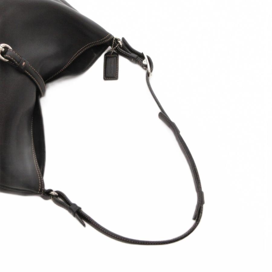コーチ ショルダーバッグ 肩掛け レザー ブラック 7778 ✨美品✨COACH 