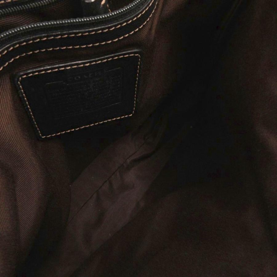COACH（コーチ） ショルダーバッグ 手提げ 肩掛け レザー チャーム 黒 