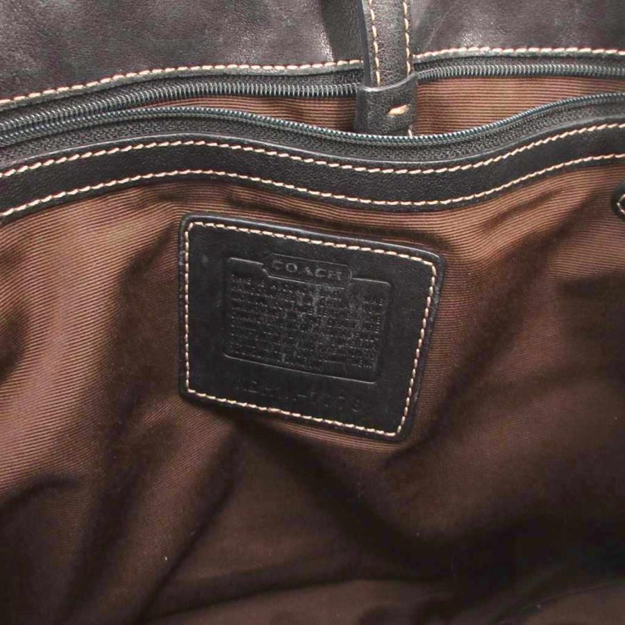 COACH（コーチ） ショルダーバッグ 手提げ 肩掛け レザー チャーム 黒 