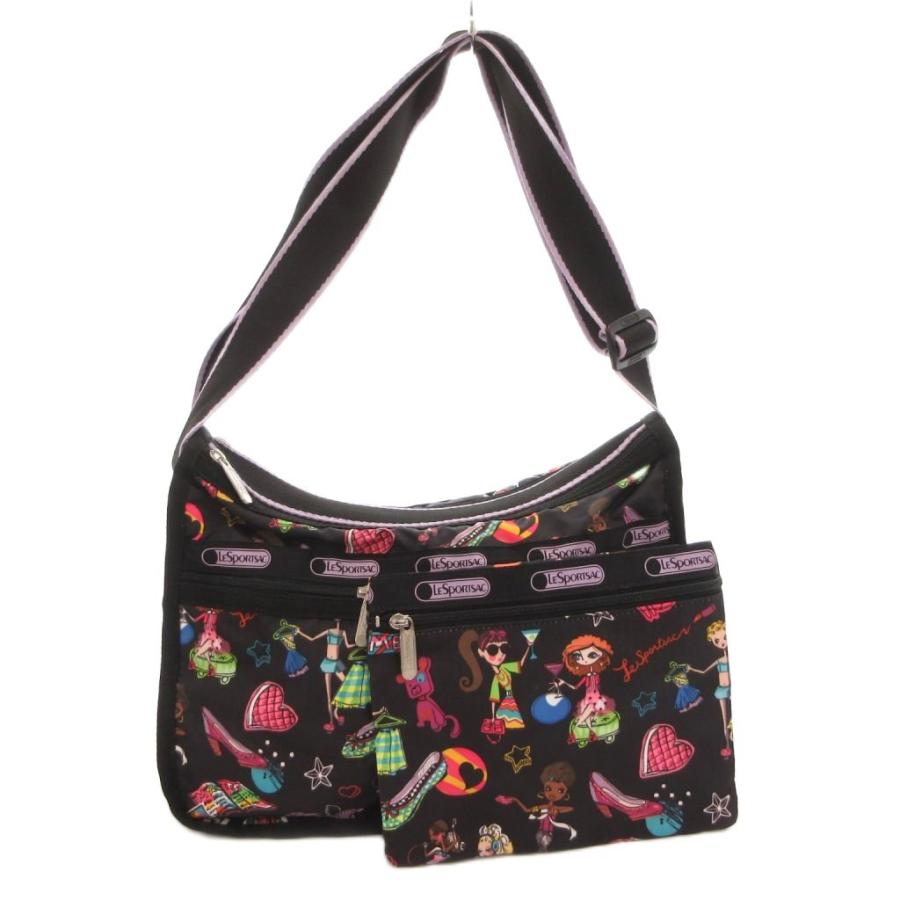 LeSportsac（レスポートサック） ショルダーバッグ 斜め掛け 総柄 