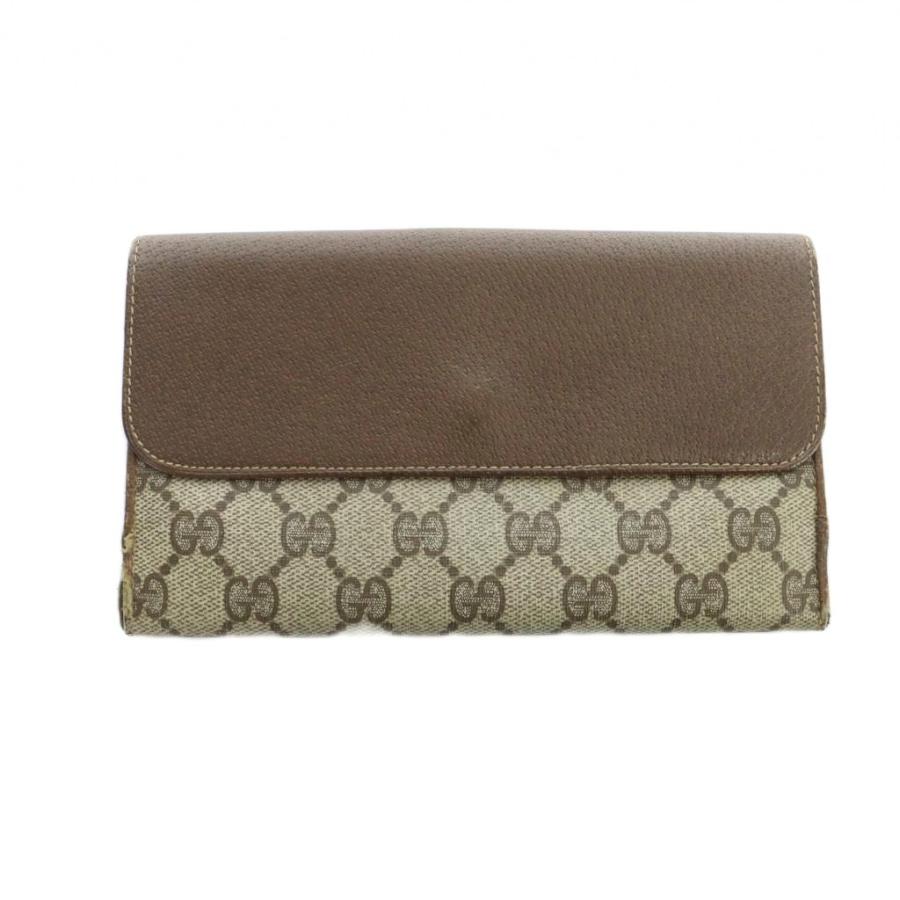 GUCCI（グッチ） GUCCI GGスプリーム 長財布 ウォレット レザー