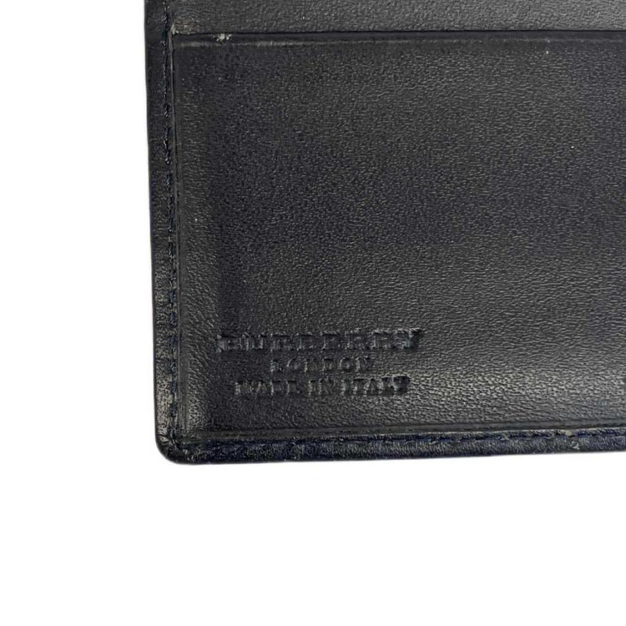 バーバリー ロンドン BURBERRY LONDON 財布 二つ折り レザー チェック