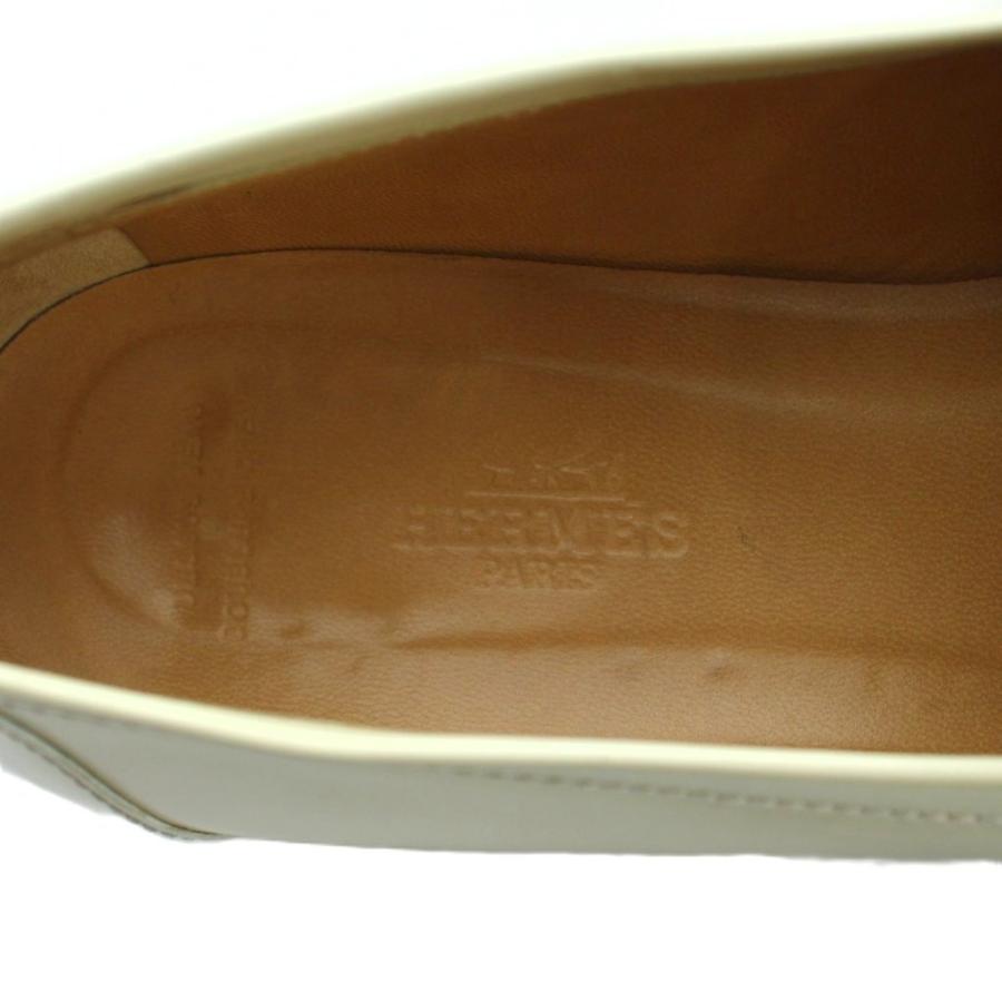 HERMES（エルメス） シェーヌダンクル ローファー モカシン レザー 37