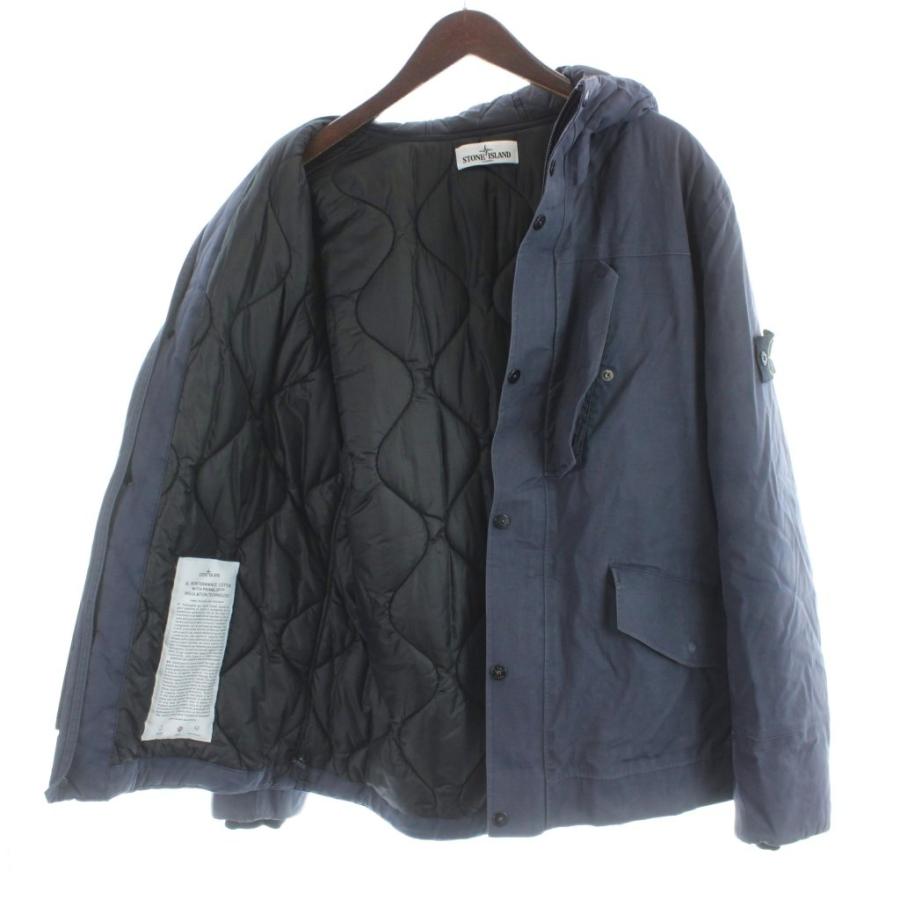 ストーンアイランド STONE ISLAND ジャケット フード プリマロフト 中綿 L 紺 ネイビー 591541425 /MW ■GY17 メンズ_3