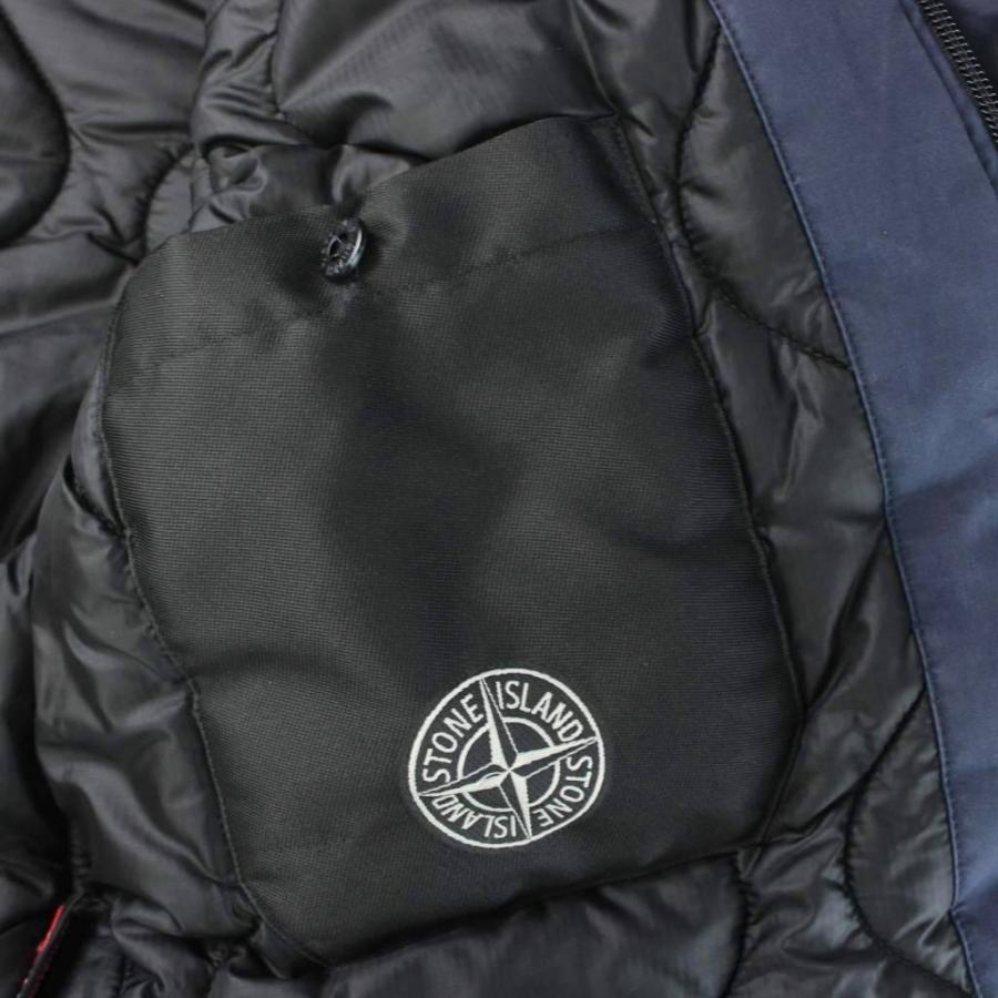 ストーンアイランド STONE ISLAND ジャケット フード プリマロフト 中綿 L 紺 ネイビー 591541425 /MW ■GY17 メンズ_7