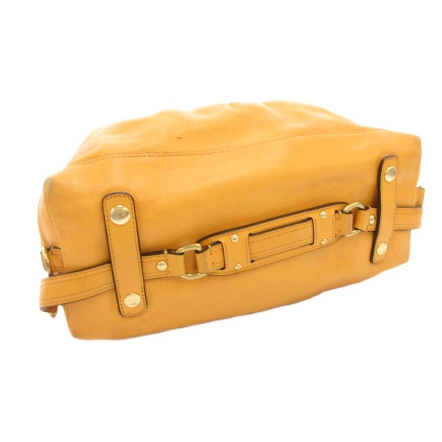 COACH（コーチ） ハンドバッグ ショルダー レザー ロゴ 2way ゴールド 