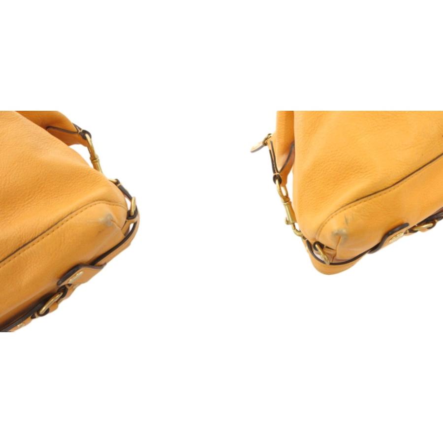 COACH（コーチ） ハンドバッグ ショルダー レザー ロゴ 2way ゴールド 