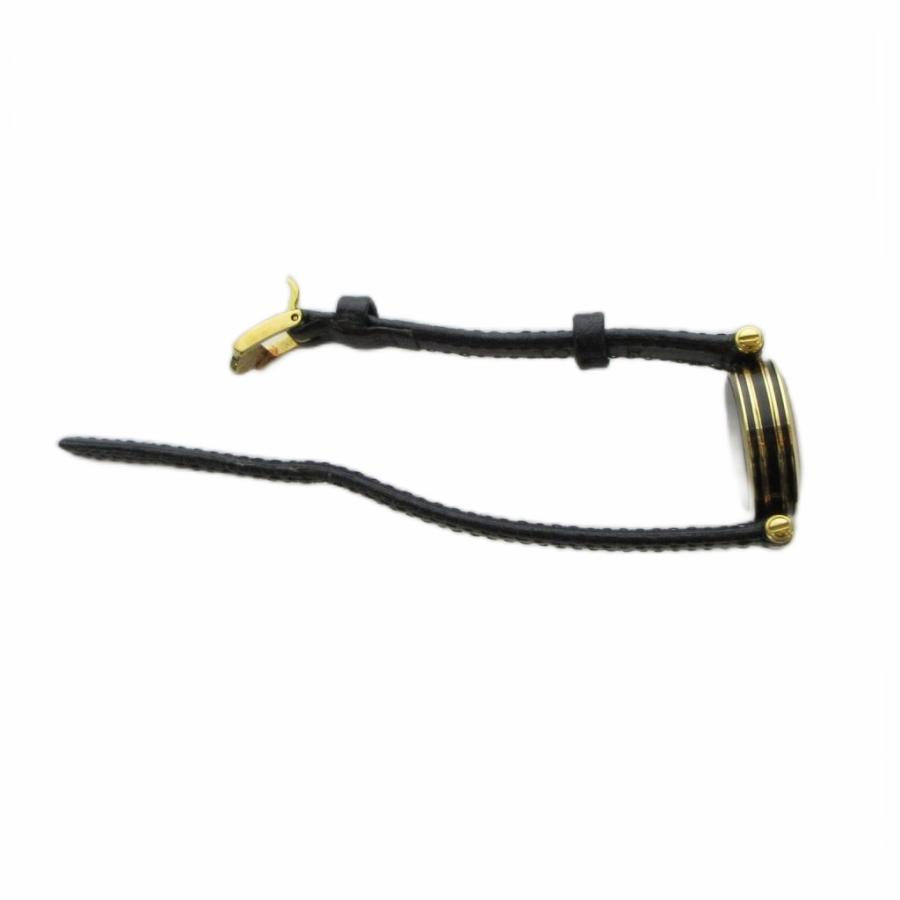 GUCCI（グッチ） 腕時計 ウォッチ クォーツ ローマン 黒文字盤 レザー