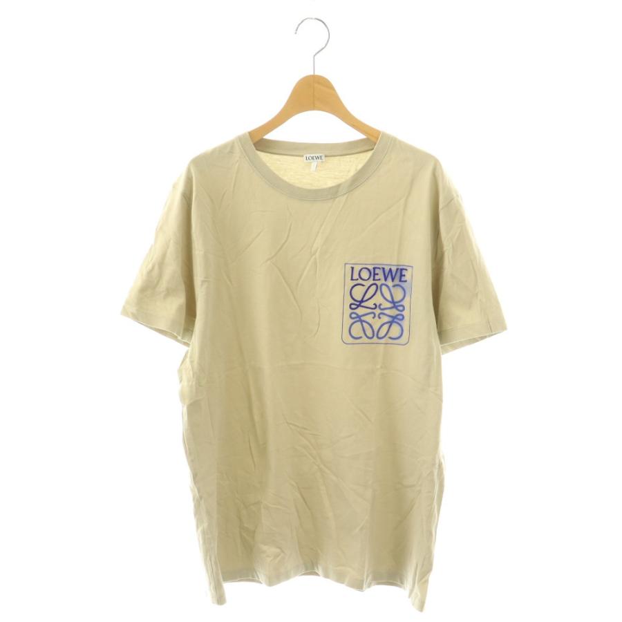 LOEWE（ロエベ） アナグラム 半袖Tシャツ カットソー ロゴ刺繍 XL