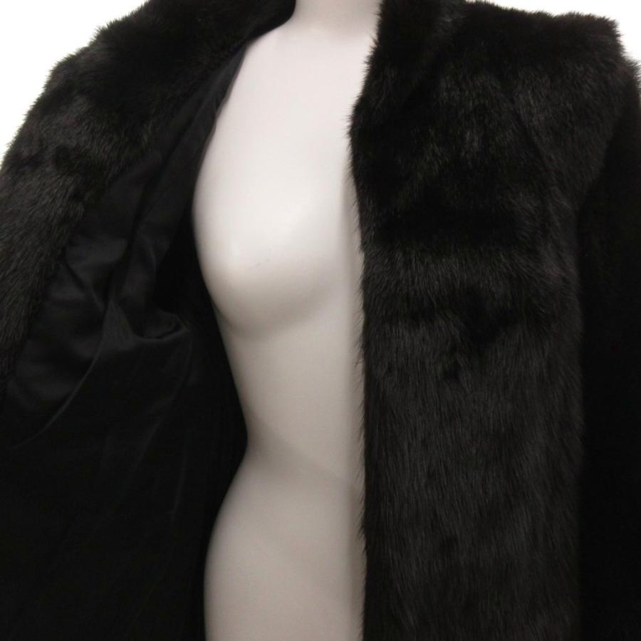 サガミンク SAGA MINK 金サガ リアルファーコート ミンク 毛皮 ハーフ 