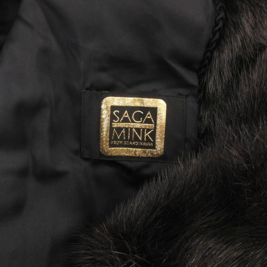 サガミンク SAGA MINK 金サガ リアルファーコート ミンク 毛皮 ハーフ 