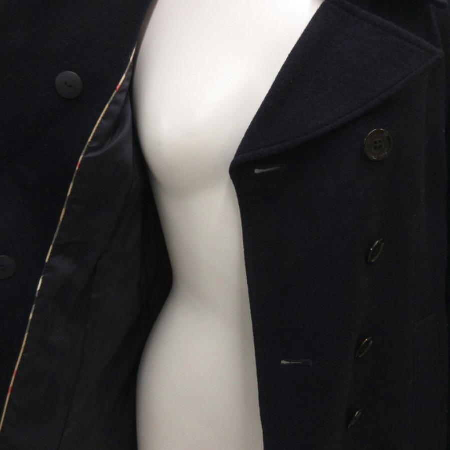 バーバリー ロンドン BURBERRY LONDON ピーコート Pコート ウール