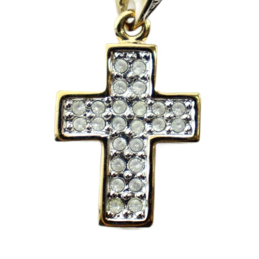 スワロフスキー SWAROVSKI ネックレス アクセサリー ペンダント 十字架 