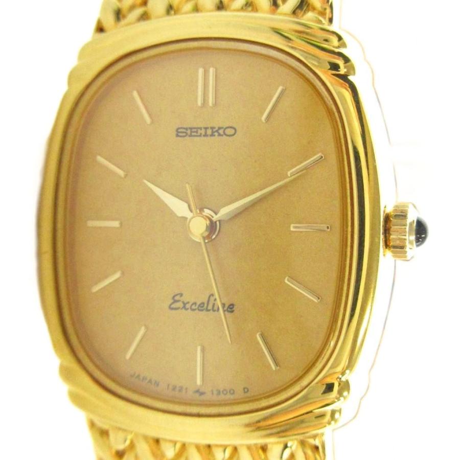 セイコー SEIKO ジャンク品 エクセリーヌ 1221-5890 腕時計 ウォッチ