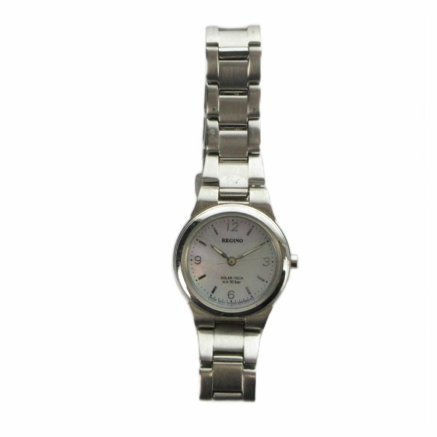 シチズン CITIZEN REGUNO レグノ E031-9028353 腕時計 ウォッチ ソーラー シェル文字盤 シルバー色 GY18 ...