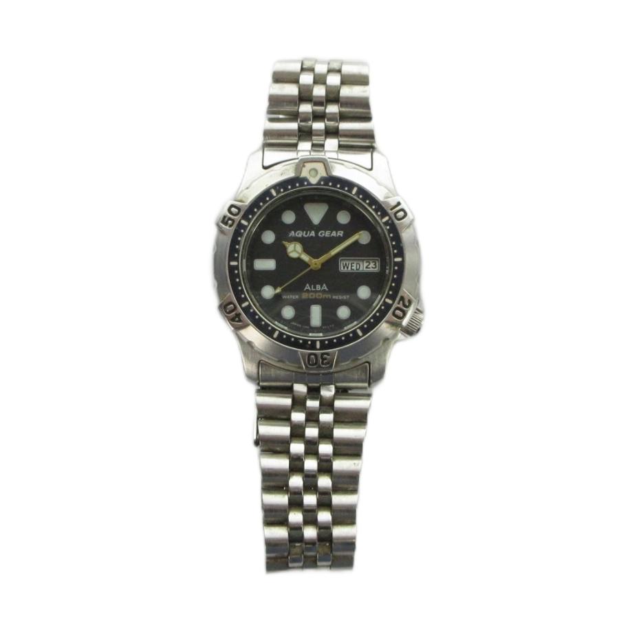 セイコー SEIKO ALBA アルバ AQUA GEAR V346-6A10 腕時計 ウォッチ