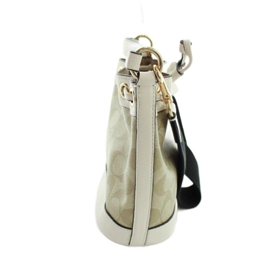 コーチ COACH C5121 ハンド ショルダーバッグ 2WAY 斜めがけ 巾着 PVC 