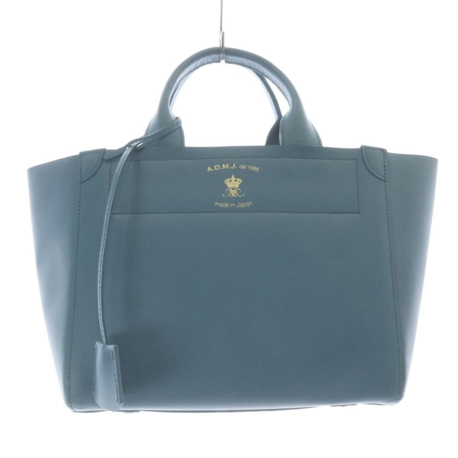 ADMJ ハンドバッグ ADMJ アクセソワ Accessoires De Mademoiselle ハンドバッグ PVC ロゴ