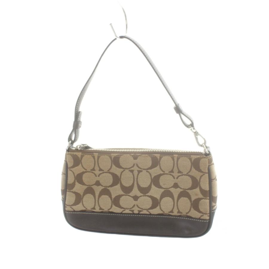 【希少】COACH コーチ ミニバッグ シグネチャー 6094 グリーンイエロー COACH（コーチ） COACH 6094 ハンドバッグ ミニ キャンバス レザー
