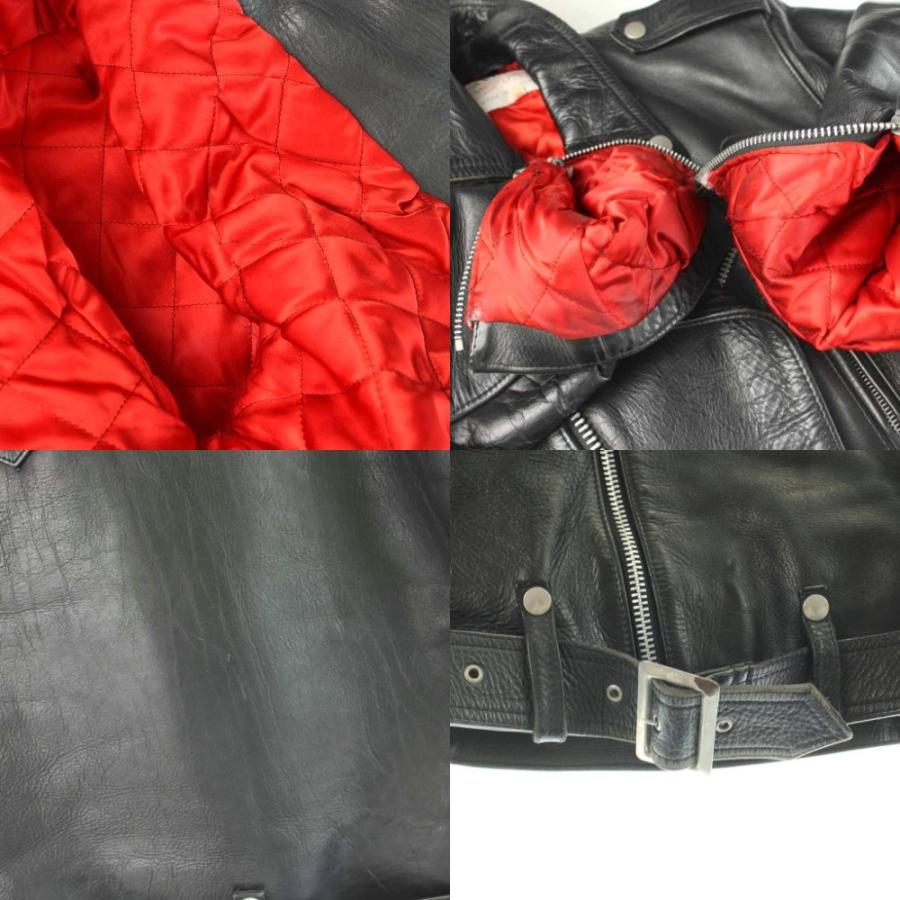 ルイスレザー LEWIS Leathers 赤羽根 青文字 ダブル ライダース