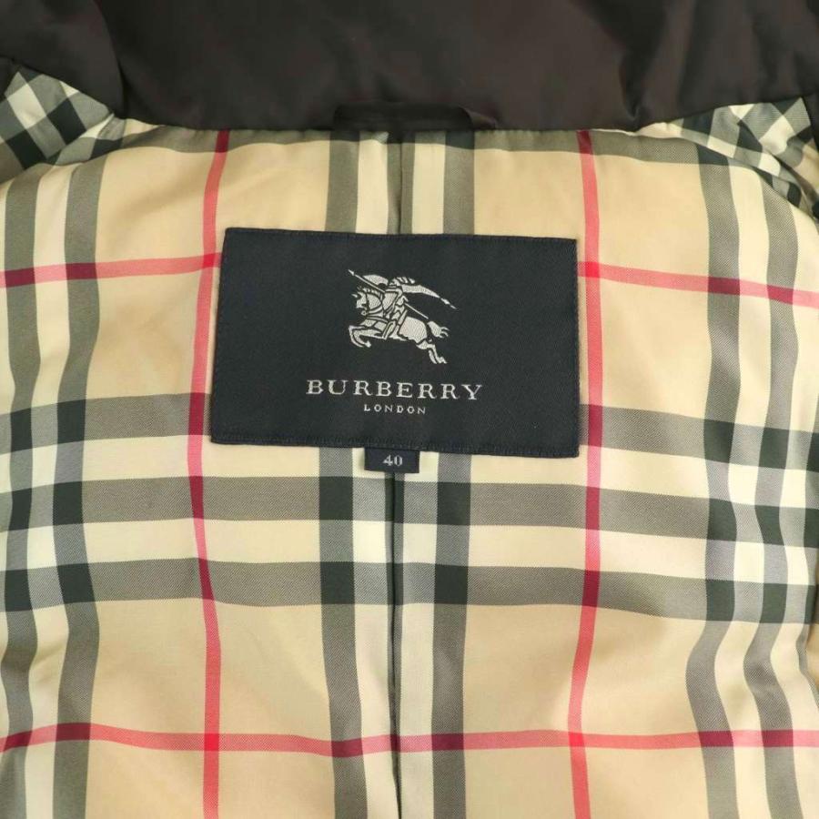 バーバリー ロンドン BURBERRY LONDON ダウンベスト ブルーフォックス