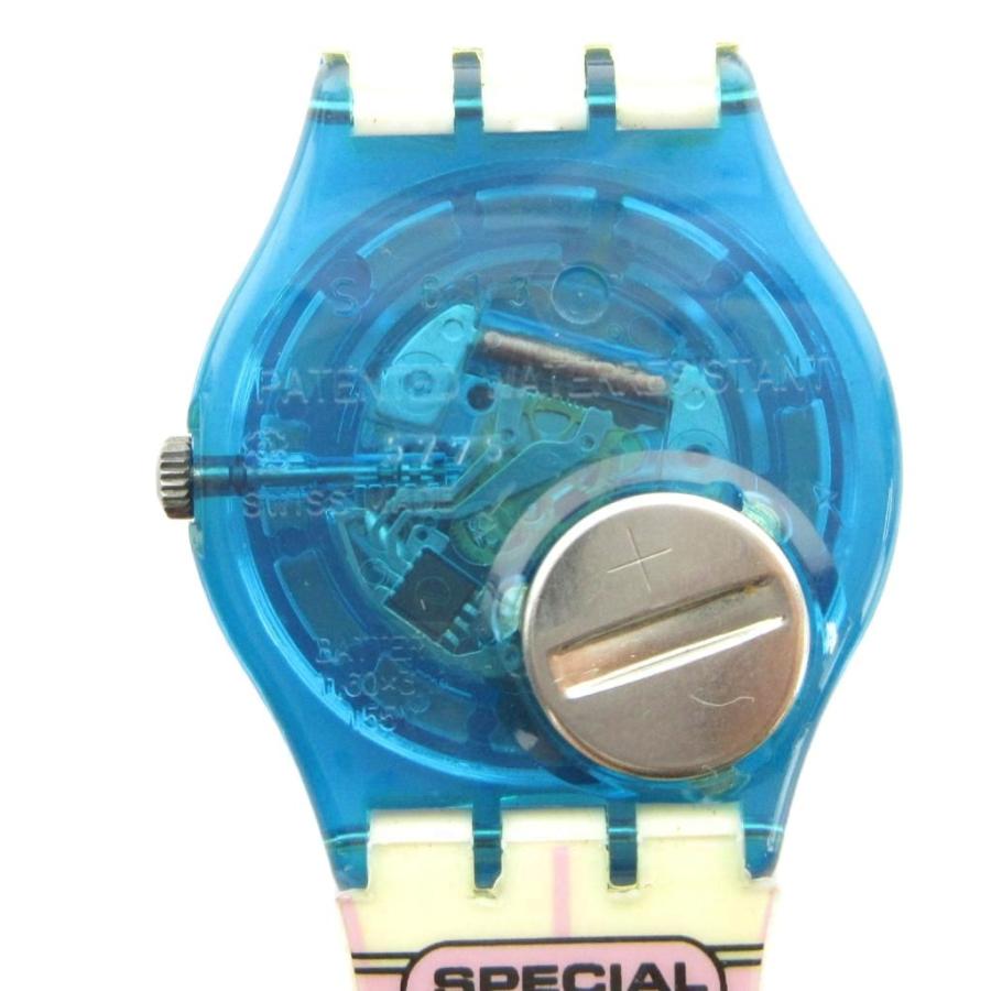 スウォッチ SWATCH ジャンク品 腕時計 ウォッチ クォーツ ロゴ 総柄