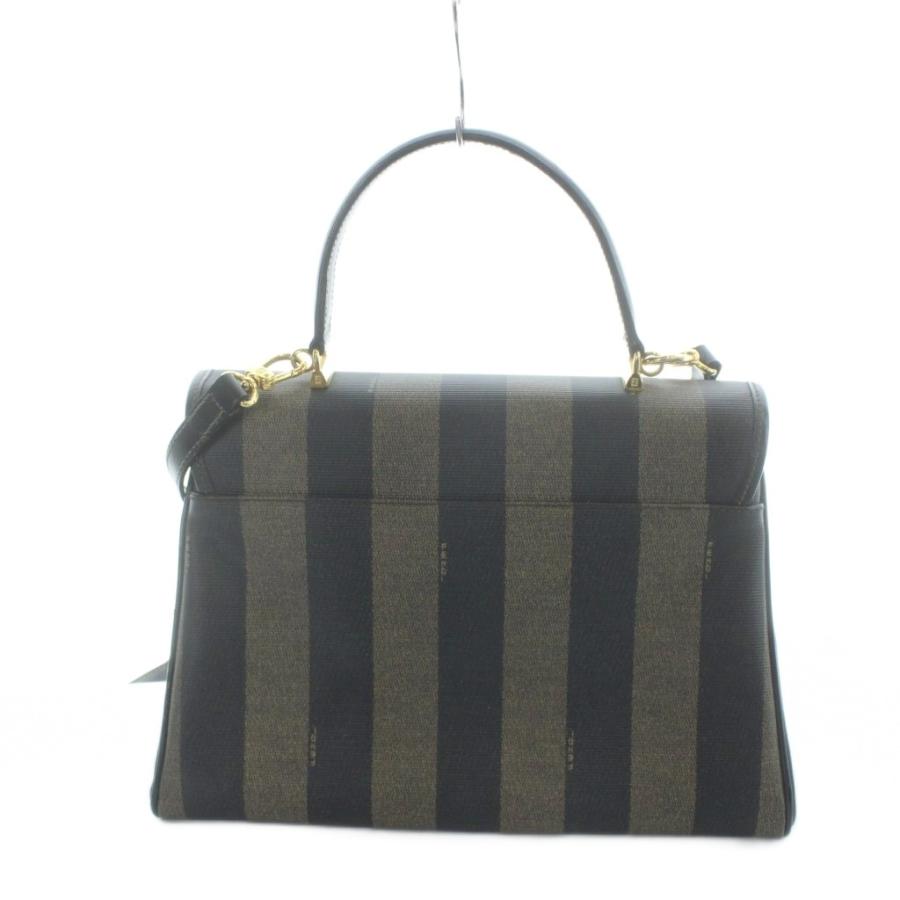 【FENDI】2wayバッグ　ハンドバッグ　ペカン柄　ゴールド金具 FENDI】2wayバッグ ハンドバッグ ペカン柄 ゴールド金具 【公式通販】