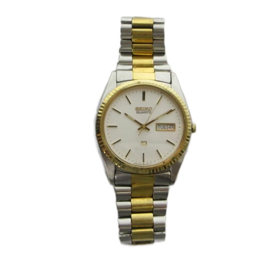 セイコー SEIKO 5H23-8029 腕時計 ウォッチ クォーツ 白文字盤