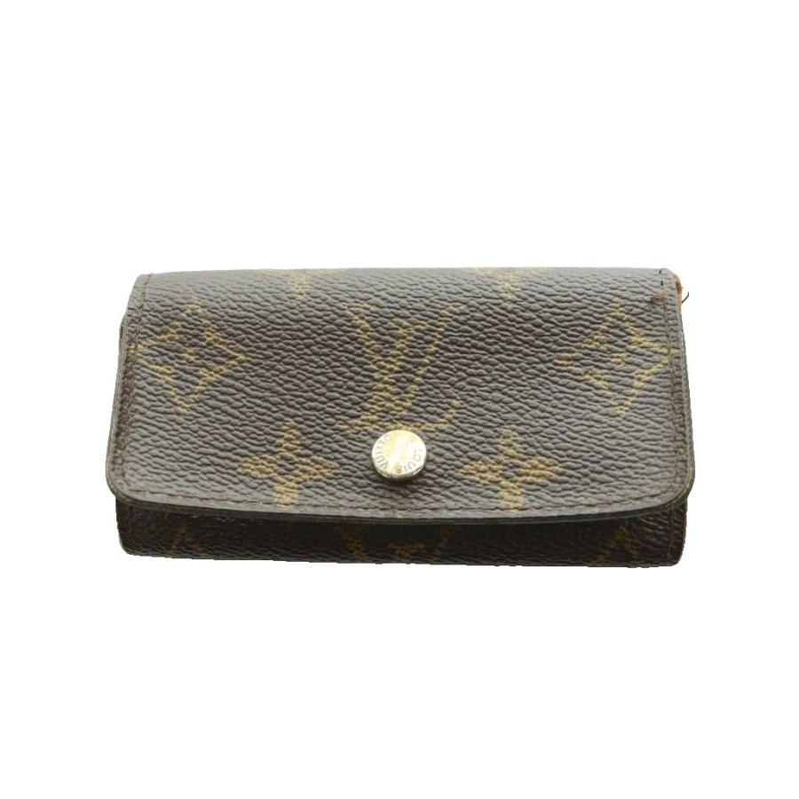 LOUIS VUITTON ４連キーケース 未使用品 保存袋付き 茶系 LOUIS VUITTON（ルイ・ヴィトン） LOUIS VUITTON 4連キーケース