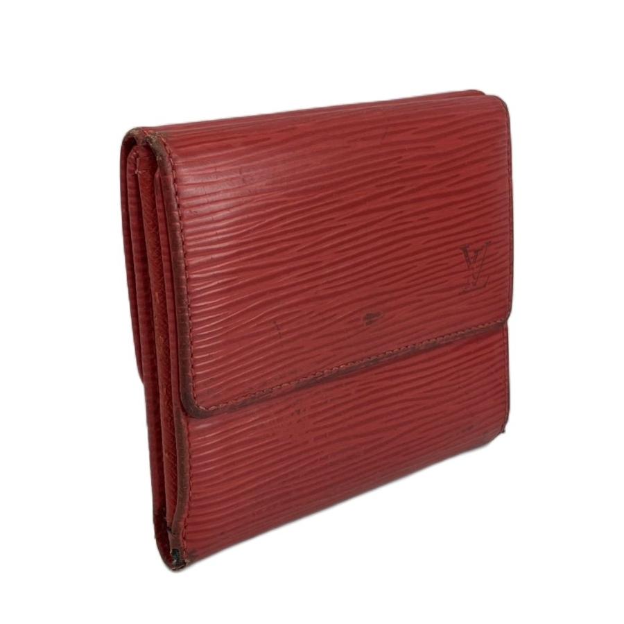 【美品】ルイヴィトン エピ ポルトビエ カルトクレディ モネ 二つ折り財布マルコ LOUIS VUITTON（ルイ・ヴィトン） エピ ポルト モネ ビエ カルト
