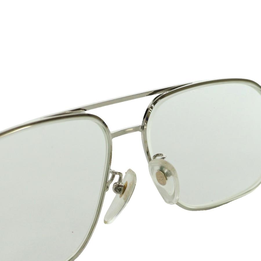 エステーデュポン メガネ 眼鏡 ロゴ 度あり 59□14 シルバーカラー /SS エステーデュポン S.T.DUPONT メガネ 眼鏡 ロゴ 度あり 59□14