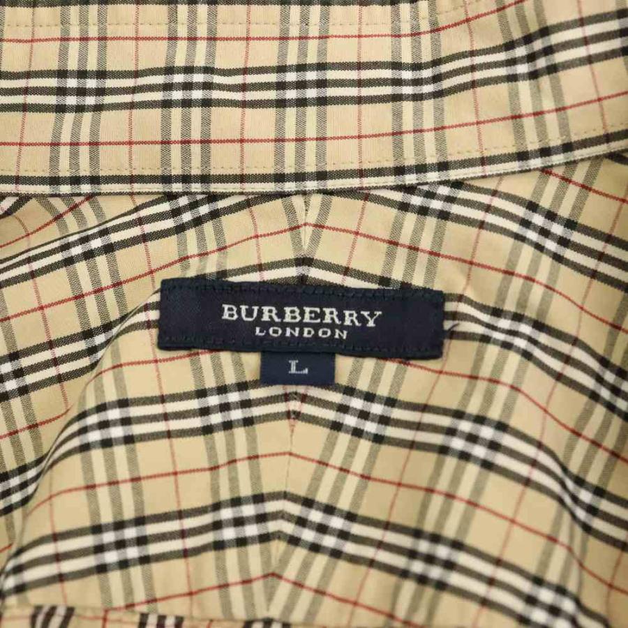 バーバリー ロンドン BURBERRY LONDON シャツ ノバチェック 長袖 前
