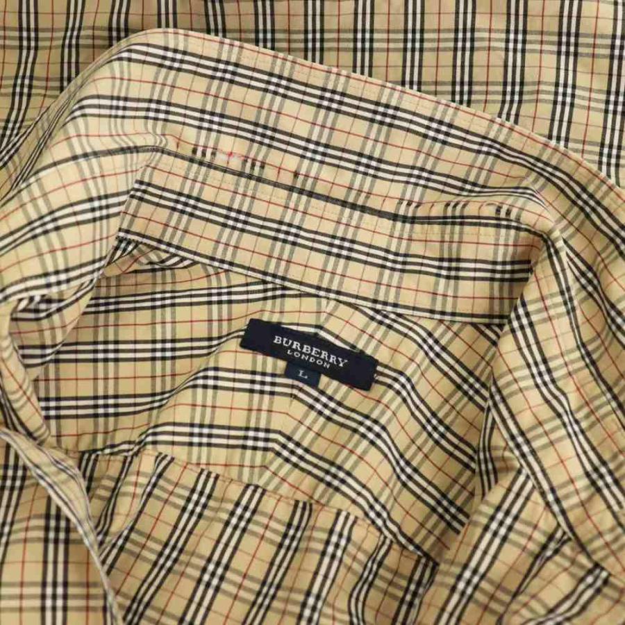 バーバリー ロンドン BURBERRY LONDON シャツ ノバチェック 長袖 前