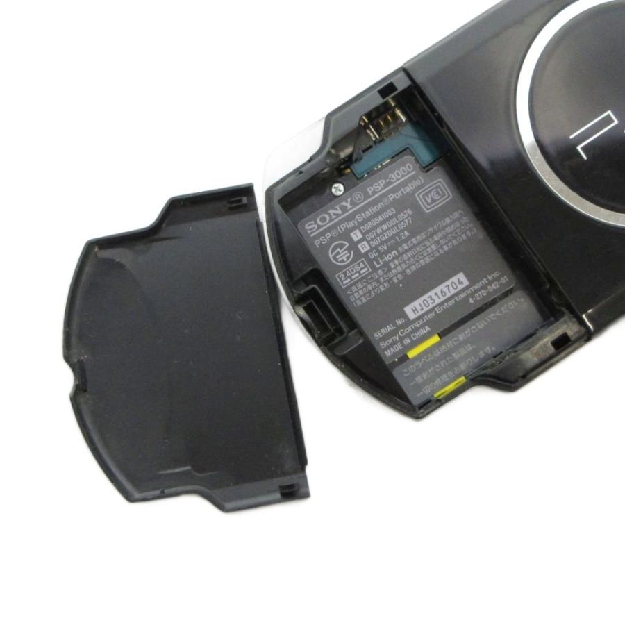 SONY PSP ジャンク品 PSP3000 ゲーム機 本体 ロゴ 動作未確認 黒