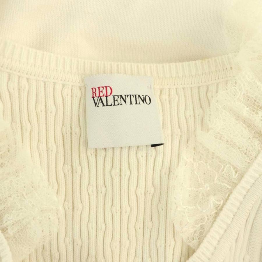 レッド ヴァレンティノ RED VALENTINO タイトワンピース ひざ丈 レース