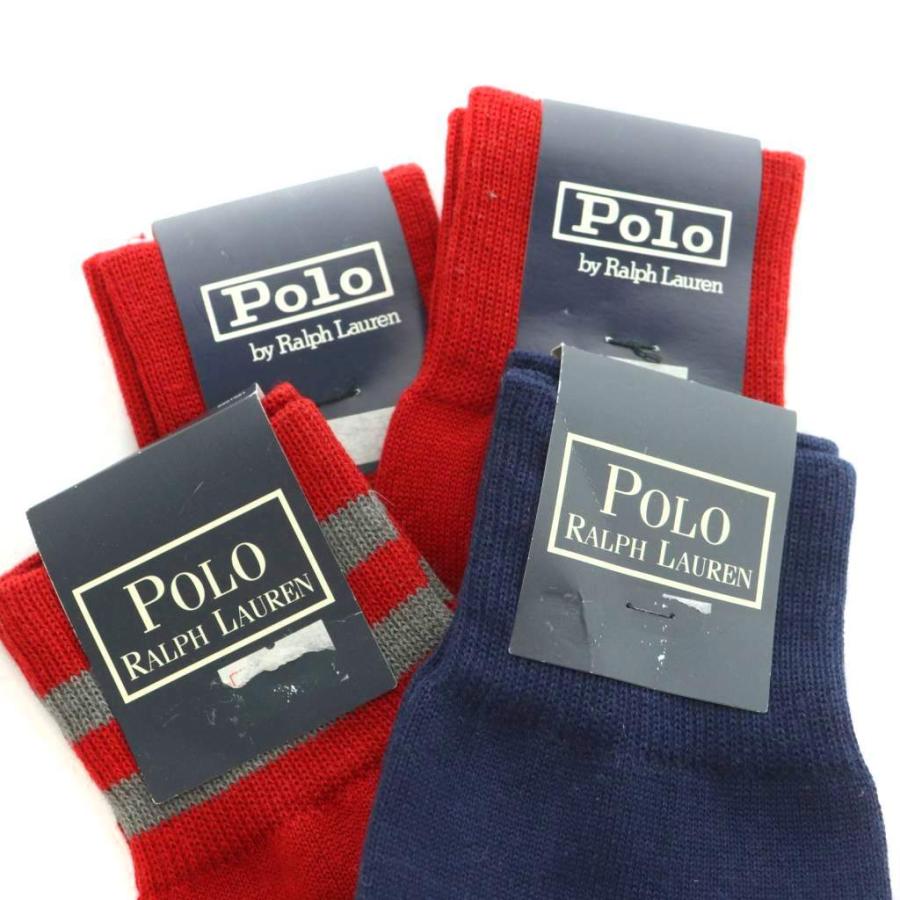 ポロ ラルフローレン POLO RALPH LAUREN 4足セット 靴下 ソックス