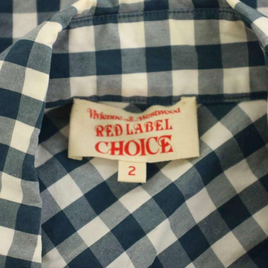 Vivienne Westwood RED LABEL 半袖シャツ チェック柄 ヴィヴィアンウエストウッドレッドレーベル Vivienne Westwood RED