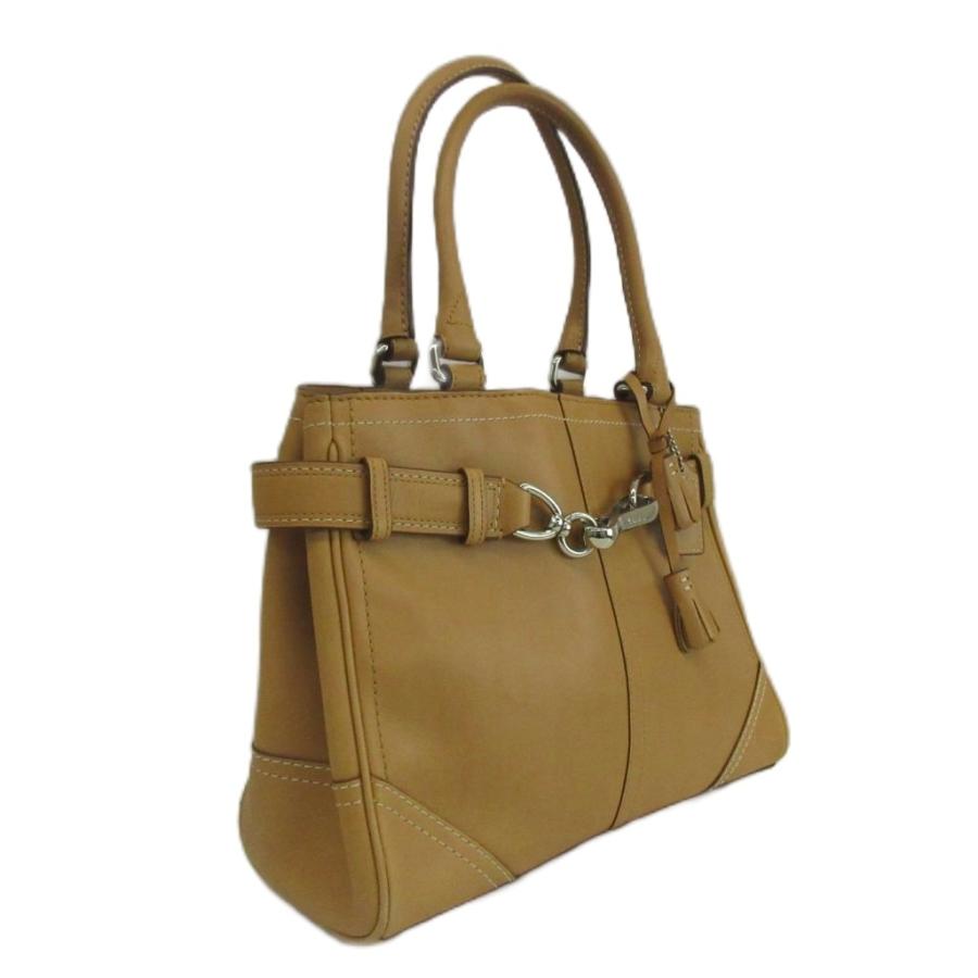 【美品】コーチ　COACH ハンプトンズ　ブラウン　ベージュ　ホースビット COACH（コーチ） ハンプトンズ Hamptons ハンドバッグ トート レザー
