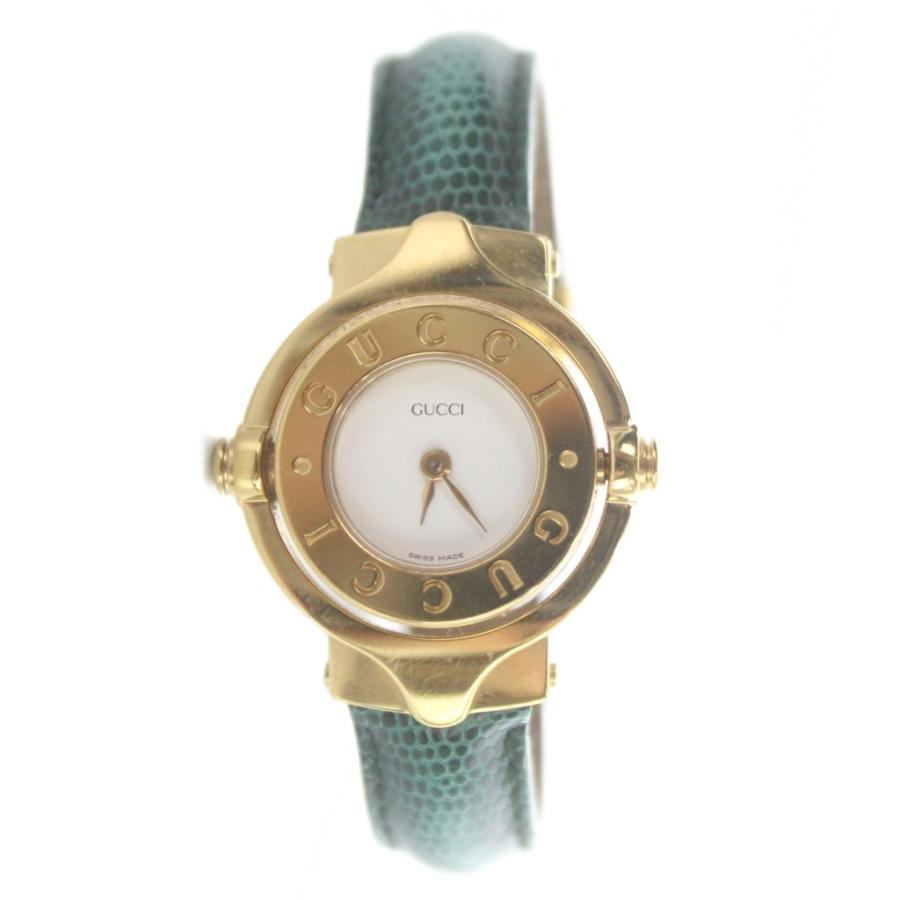 【新品電池/稼働】グッチ ターンフェイス 腕時計 レディース クォーツ ゴールド GUCCI（グッチ） 腕時計 ウォッチ クォーツ ターンフェイス バングル