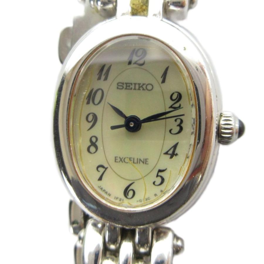 セイコー　エクセリーヌ　1F21-5030 セイコー SEIKO 1F21-5030 EXCELINE エクセリーヌ 腕時計 ウォッチ