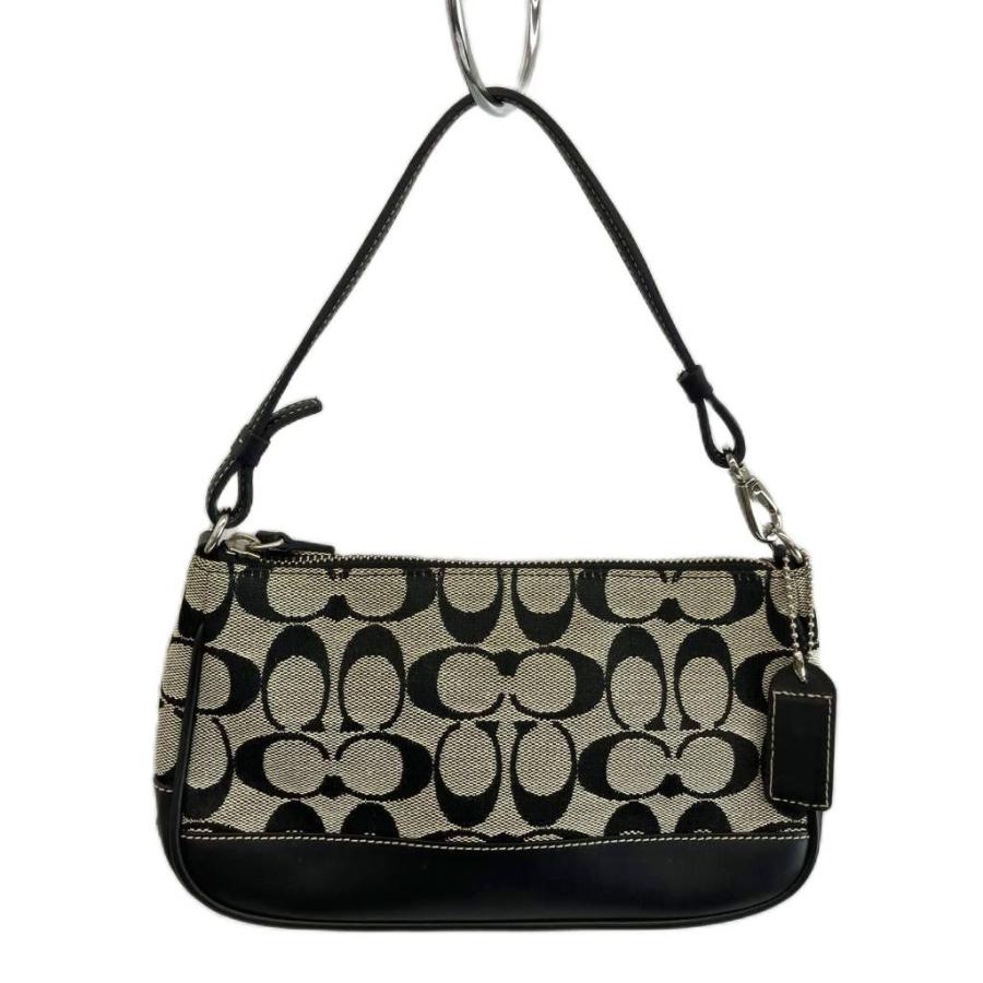 コーチ ビジネスバッグ 2way シグネチャー ショルダー 黒 レザー COACH（コーチ） ハンドバッグ ショルダー 2WAY キャンバス レザー