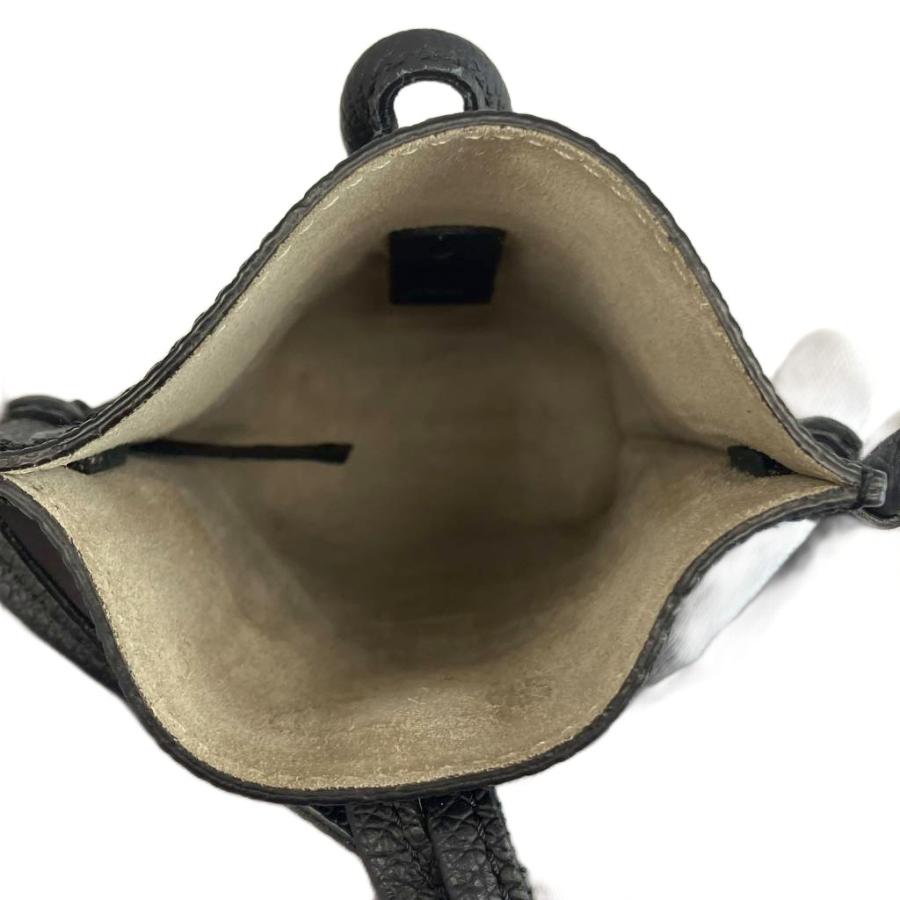 【美品】ロンシャン／ロゾ／スマホケース／ブラック LONGCHAMP（ロンシャン） ル ロゾ Le Roseau スマートフォンケース