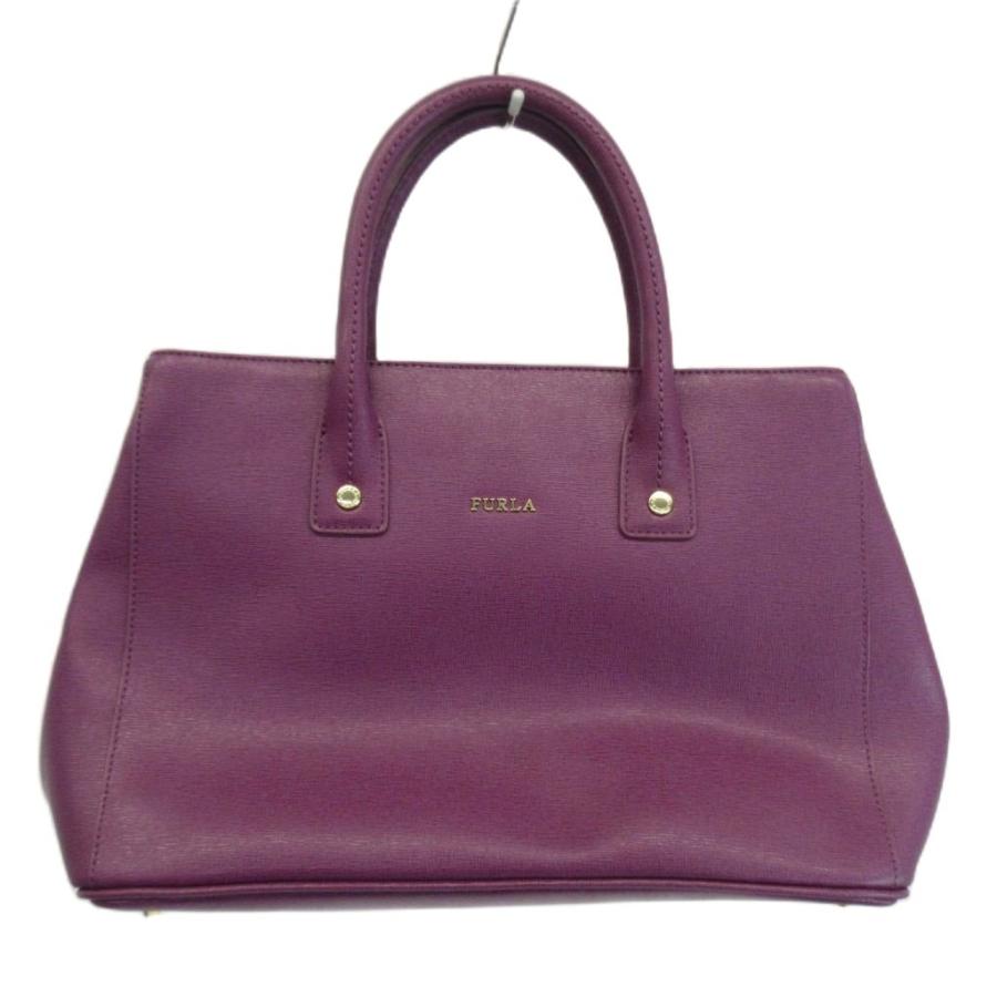 FURLA（フルラ） ハンドバッグ ワンショルダー 2WAY PVC レザー ロゴ 